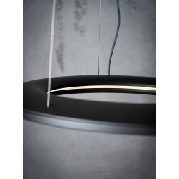 Colgante led Ecliptic negro Philips